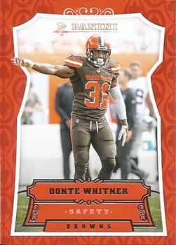 Donte Whitner Cleveland Browns 2016 Panini Football NFL #78